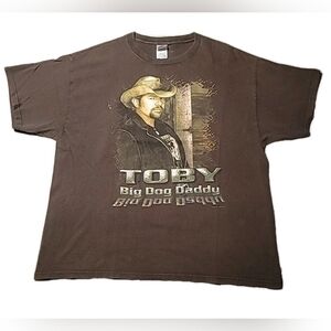 2007 Toby Keith Big Dog Daddy Tour T-shirt